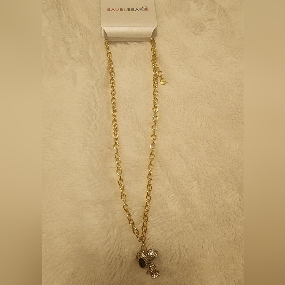 BaubleBar Peanuts Snoopy Pendant
